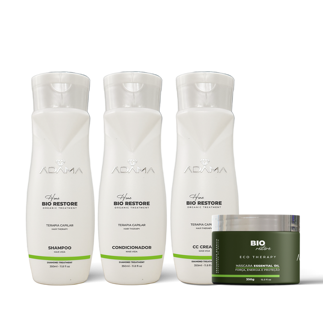 Kit Home Orgânico + CC Cream + Máscara - Bio Restore ( 4 Produtos )